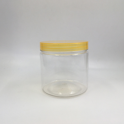 500 ml 650 ml 800 ml frascos de plástico para alimentos Utilização multiuso PET frascos de plástico transparentes para alimentos recipiente