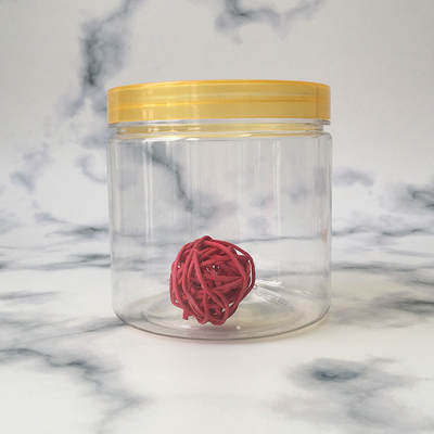 500 ml 650 ml 800 ml frascos de plástico para alimentos Utilização multiuso PET frascos de plástico transparentes para alimentos recipiente