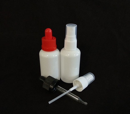 50 ml 80 ml Emprego de Pet Cosmético frasco de spray de cabelo de plástico frasco de bomba de névoa contínua