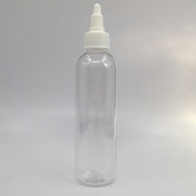 120 ml de garrafas de plástico transparentes personalizáveis