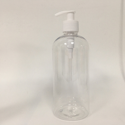 Garrafa de bomba PET reciclável com filtro de seda para embalagens cosméticas