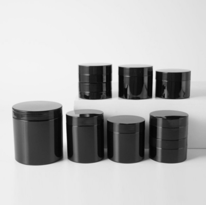 100 ml frasco de plástico de beleza com jato sensível à pressão resistente a bactérias