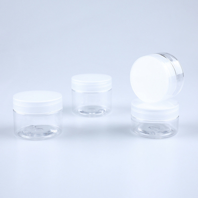 100 ml 120 ml 4 oz 200 ml 300 ml frasco de esfregão corporal recipiente branco fosco frascos de plástico