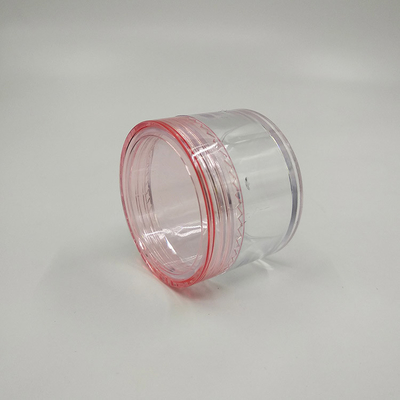 Frascos de plástico personalizados de 100 ml com marca personalizável