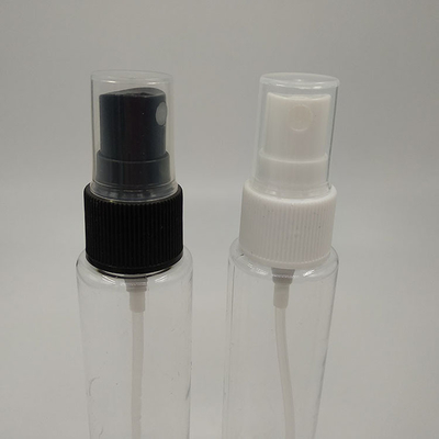 Garrafas de spray de plástico PET transparentes e duráveis em vários tamanhos