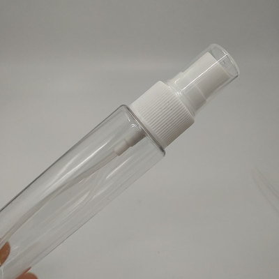Garrafas de spray de plástico PET transparentes e duráveis em vários tamanhos