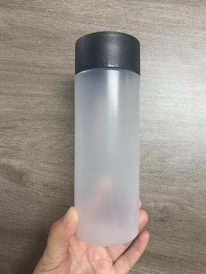 8oz 12oz 16oz frasco redondo de suco embalagem de plástico para bebida com tampa de parafuso nova garrafa vazia animal de estimação