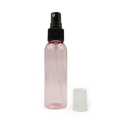 Botelha de pulverização vazia de plástico PET recarregável de 100 ml com superfície lisa