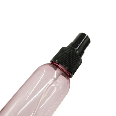 Botelha de pulverização vazia de plástico PET recarregável de 100 ml com superfície lisa