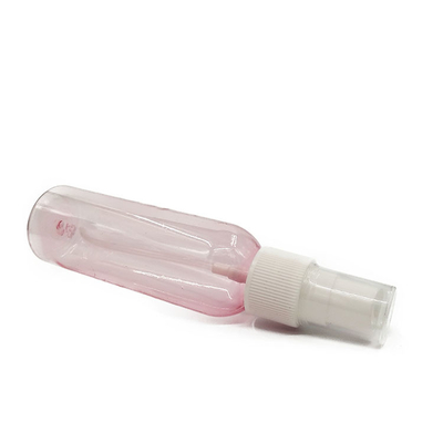 Botelha de pulverização vazia de plástico PET recarregável de 100 ml com superfície lisa