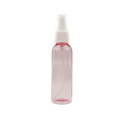 Botelha de pulverização vazia de plástico PET recarregável de 100 ml com superfície lisa