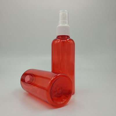 Botão de pulverização de plástico PET transparente de 10 ml com superfície lisa