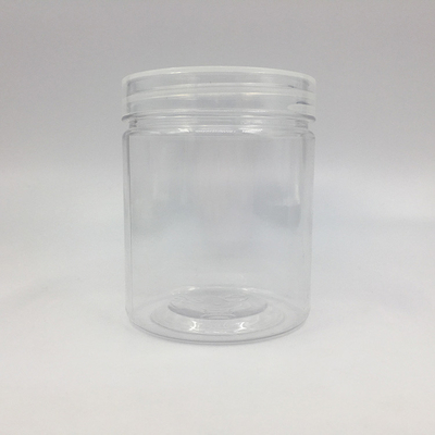Container de frasco de plástico personalizável com vedação sensível à pressão ou folha de alumínio