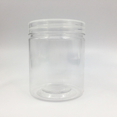 Container de frasco de plástico personalizável com vedação sensível à pressão ou folha de alumínio