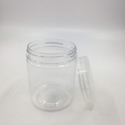 Container de frasco de plástico personalizável com vedação sensível à pressão ou folha de alumínio