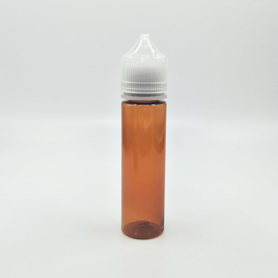 Garrafa de líquido transparente e à prova de crianças personalizada / garrafas de gotejar líquido com impressão