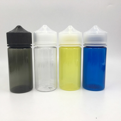 10 ml a 100 ml de Impressão a Cores Personalizada Com Chapa de Parafuso e Garrafa de Líquido à Prova de Crianças para E Liquid