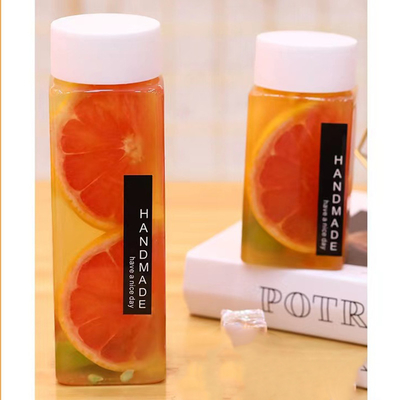 Garrafa de chá de leite de plástico isolado sem BPA de 500 ml