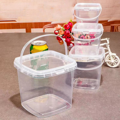 Jarros de chá de bolhas de plástico transparentes de 700 ml