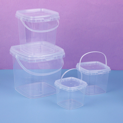 0.5 kg garrafas de água de leite e chá de plástico transparente à prova de vazamento
