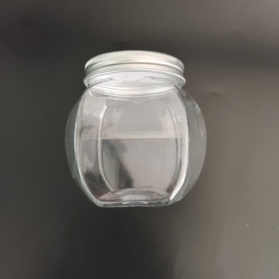 Frascos de embalagem de plástico transparente para marketing de marca