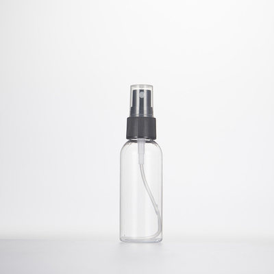 Garrafa de spray de viagem PET de plástico transparente com capacidade de 10 ml-500 ml