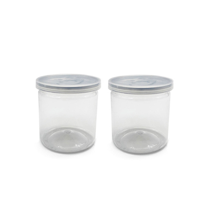 8oz de plástico transparente customizavel