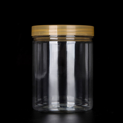 8 oz recipientes de frascos de plástico transparentes para embalagens