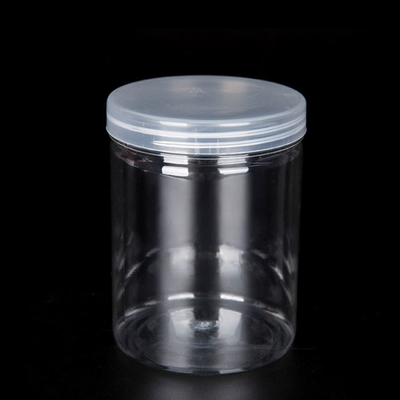 8 oz recipientes de frascos de plástico transparentes para embalagens