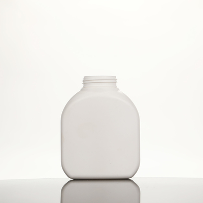 Garrafa redonda de PET biodegradável com contador para embalagens sustentáveis para cuidados com a pele