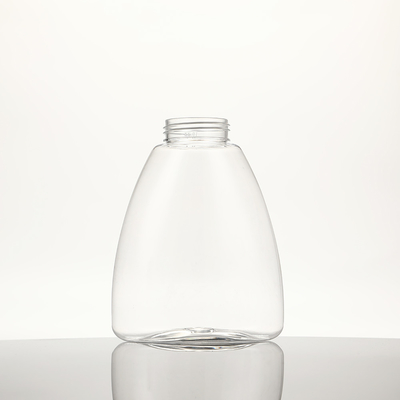 Garrafa redonda de PET biodegradável com contador para embalagens sustentáveis para cuidados com a pele