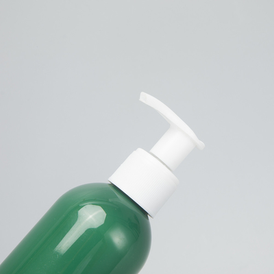 Garrafa de distribuição de cosméticos redondo rosa reciclável com tampa de parafuso