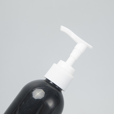Garrafa de distribuição de cosméticos redondo rosa reciclável com tampa de parafuso