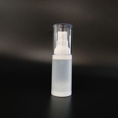 25.7g Botão de Shampoo Pump com tampa de parafuso / Botão de plástico transparente para distribuição de loções cosméticas