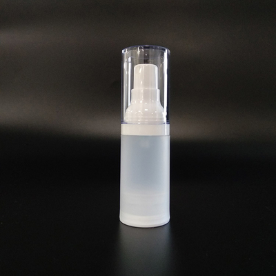 25.7g Botão de Shampoo Pump com tampa de parafuso / Botão de plástico transparente para distribuição de loções cosméticas