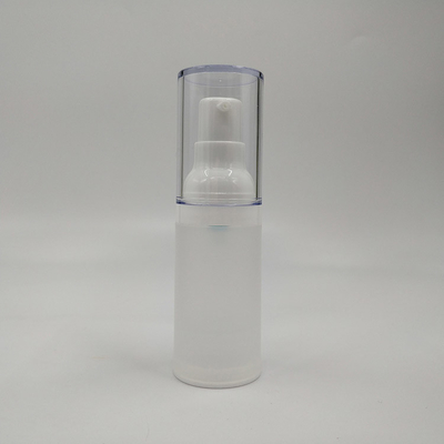 Botão de PET de plástico rosa com filtro de seda e calibre 24mm