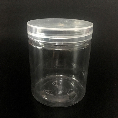 Jarros transparentes com papel alumínio / vedação sensível à pressão