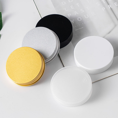 Jarros de plástico transparente personalizáveis com tampas para armazenamento e exibição
