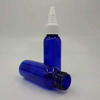 50 ml de garrafas de plástico de vidro transparente personalizadas com impressão personalizada