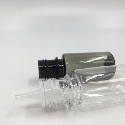 Botão de líquido PET E colorido impresso personalizável com manipulação de impressão em tela