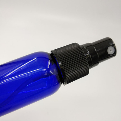 Garrafa PET redonda de 47 mm com tampa de parafuso do dispensador de bomba para líquidos de cosméticos