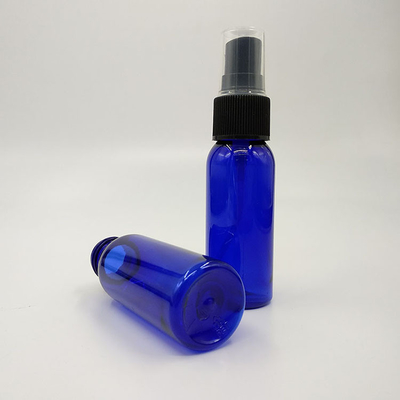 Garrafa PET redonda de 47 mm com tampa de parafuso do dispensador de bomba para líquidos de cosméticos