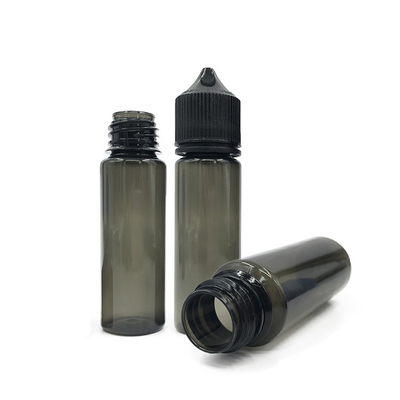 E Dripper líquido garrafas Gorila Chubby 10-100ml com impressão de logotipo personalizado e tampa à prova de crianças