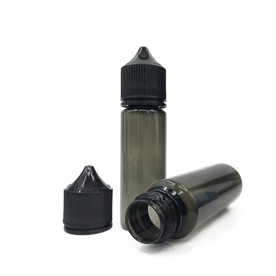 E Dripper líquido garrafas Gorila Chubby 10-100ml com impressão de logotipo personalizado e tampa à prova de crianças