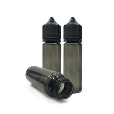 E Dripper líquido garrafas Gorila Chubby 10-100ml com impressão de logotipo personalizado e tampa à prova de crianças