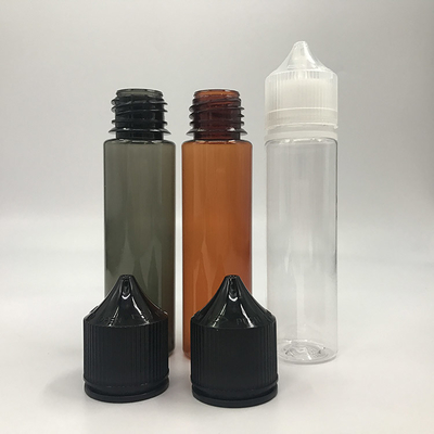 Capuz de parafuso à prova de crianças Bottle Dropper líquido redondo / E Bottle líquido tela impressa com personalizado
