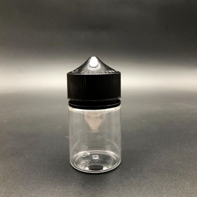 Garrafas líquidas PET E transparentes personalizáveis com capacidade de 10 ml 15 ml 30 ml 60 ml 80 ml 100 ml