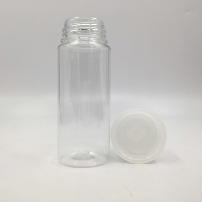 Garrafas de líquido PET E transparentes redondas personalizadas com tampa de parafuso à prova de crianças Capacidade 30ml