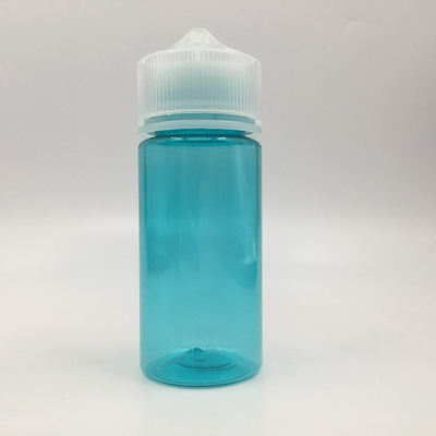 Garrafas de líquido PET E transparentes redondas personalizadas com tampa de parafuso à prova de crianças Capacidade 30ml