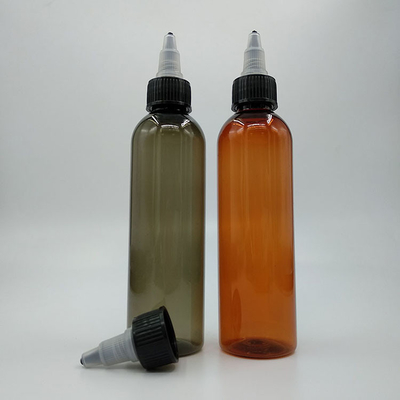 Parafuso em garrafas de plástico de 100 ml perfeito para soluções de armazenamento de líquidos